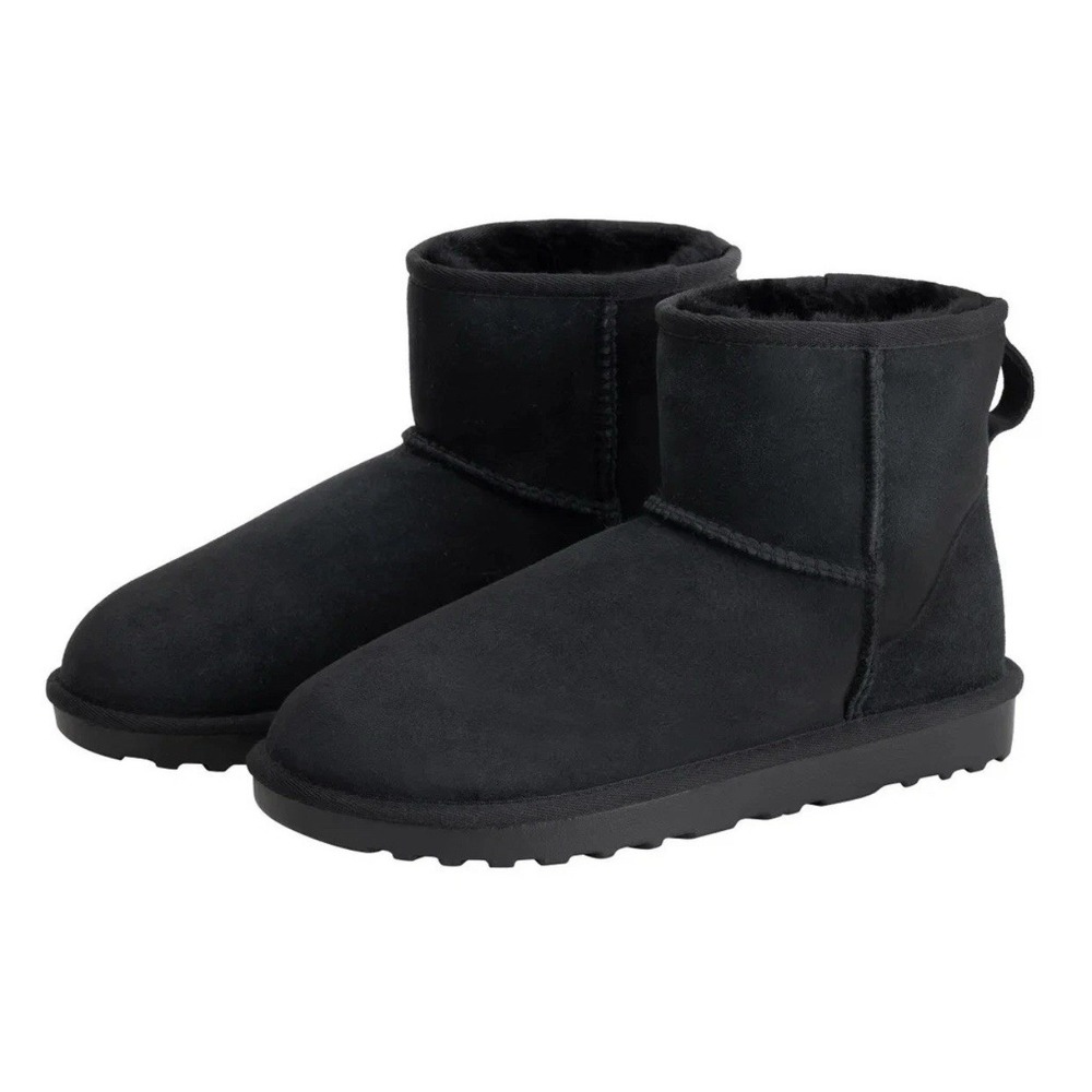 Kirkland Signature‎ Women's Shearling Sheepskin Boots Black Size 6 NEW